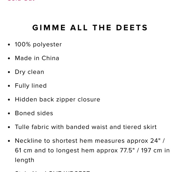 Lovers + Friends “Elsa” black tulle ruffle gown - Picture 6 of 6